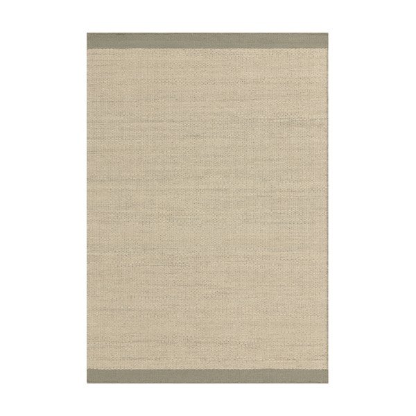 Krémszínű-zsályaszínű kézi szövésű gyapjú szőnyeg 200x290 cm Lima Sage – Asiatic Carpets