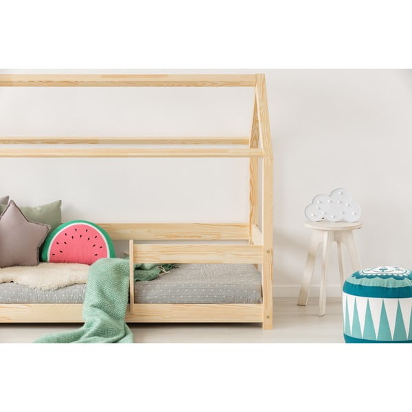 Fenyőfa házikó gyerekágy 70x160 cm Mila MB - Adeko-image-2