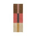 Kézi szövésű gyapjú futószőnyeg 80x230 cm Chroma Spiced Coral – Lorena Canals