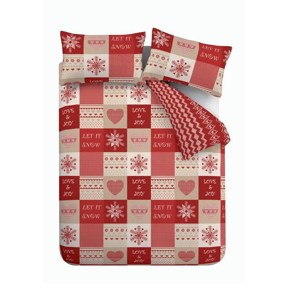 Karácsonyi ágyneműhuzat, 135 x 200 cm - Catherine Lansfield-image-4