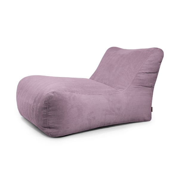 Lila kordbársony babzsákfotel Lounge 100 – SLOWDOWN
