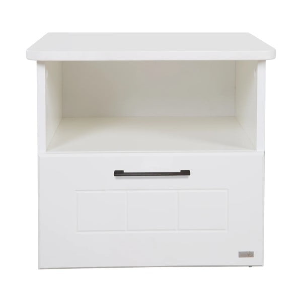 Fehér gyerek éjjeliszekrény Sylt – Roba-image-3