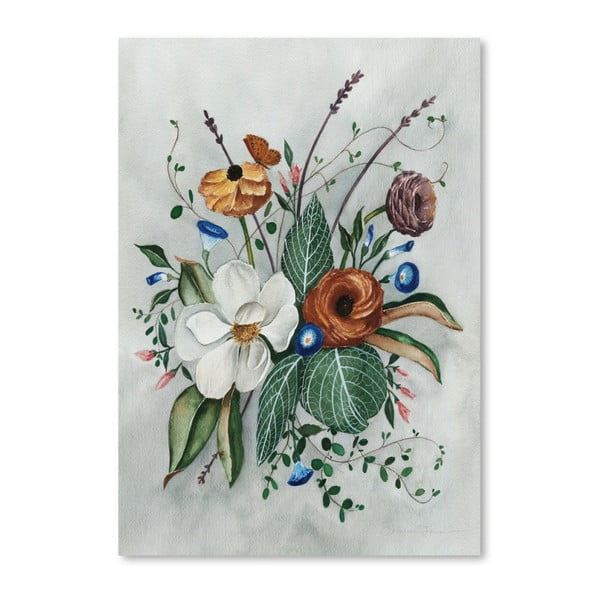 Moody Magnolia by Shealeen Louise 30 x 42 cm-es plakát