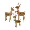 Karácsonyi figura készlet 3 db-os Reindeer Family – Meri Meri
