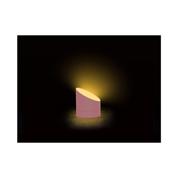 Rózsaszín ébresztőóra LED kijelzővel - Gingko-image-1