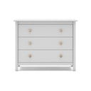 Fehér borovi fenyő alacsony gyerek komód 100x80 cm Max – Marckeric