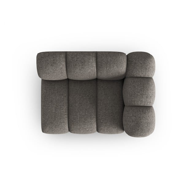 Sötétszürke kanapé modul (jobb oldali) Lupine – Micadoni Home-image-2