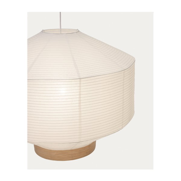 Fehér lámpabúra ø 80 cm Hila – Kave Home-image-3