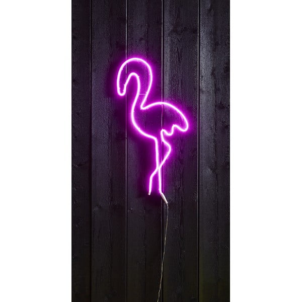 Flatneon Flamingo fali neonfény dekoráció, magasság 74 cm - Star Trading