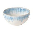 Fehér-világoskék agyagkerámia tál ø 16 cm Brisa – Costa Nova