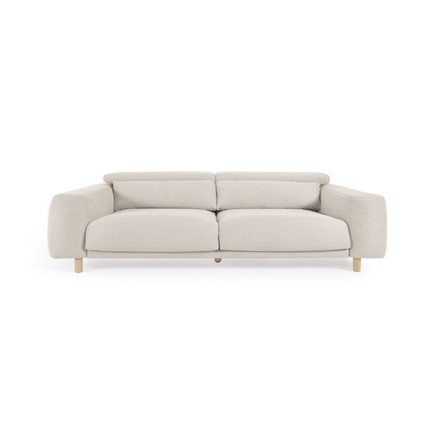 Krémszínű kanapé 215 cm Singa – Kave Home-image-4