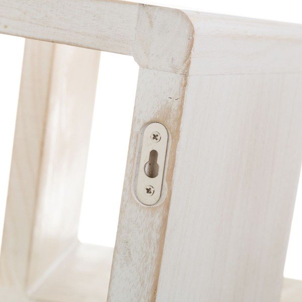 Fehér paulownia polc készlet 3 db-os – Casa Selección-image-1