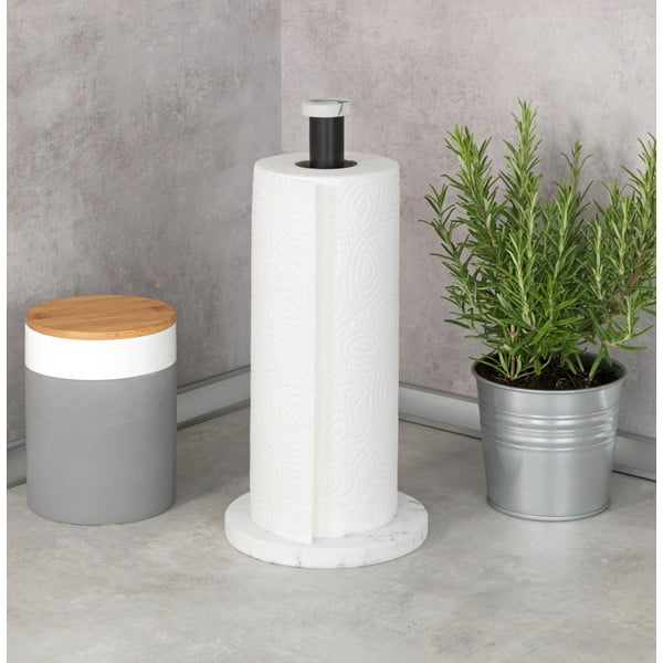 Fehér konyhai papírtörlő tartó - Wenko-image-1