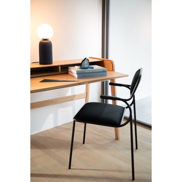 Fekete étkezőszék szett 2 db-os Alba – Zuiver-image-1