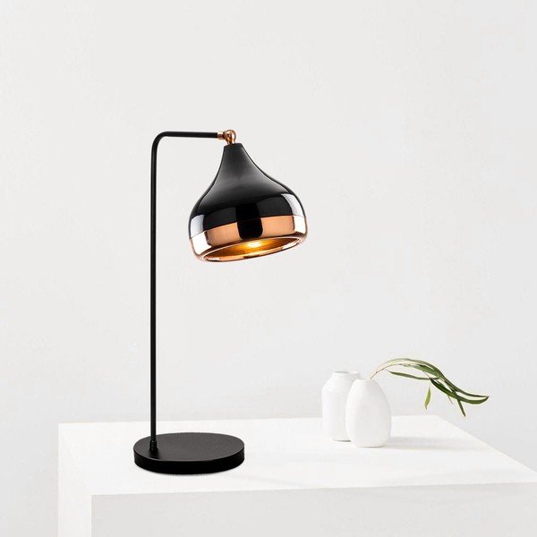 Yildo fekete-rézszínű asztali lámpa - Opviq lights-image-4