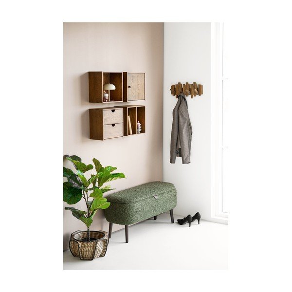 Zöld buklé pad Harlow – House Nordic-image-1