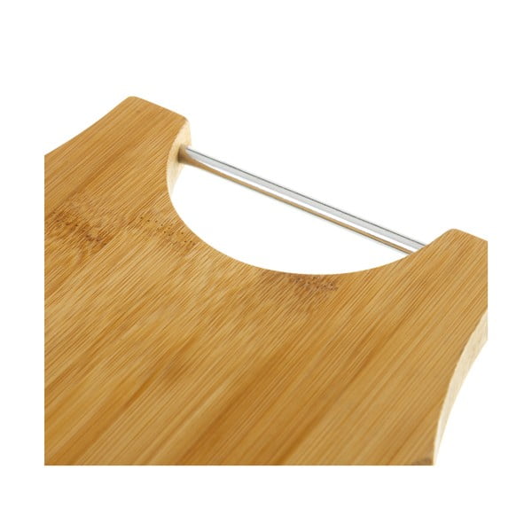 Cutter köralakú bambusz vágódeszka és pizzaszeletelő szett - Casa Selección-image-3