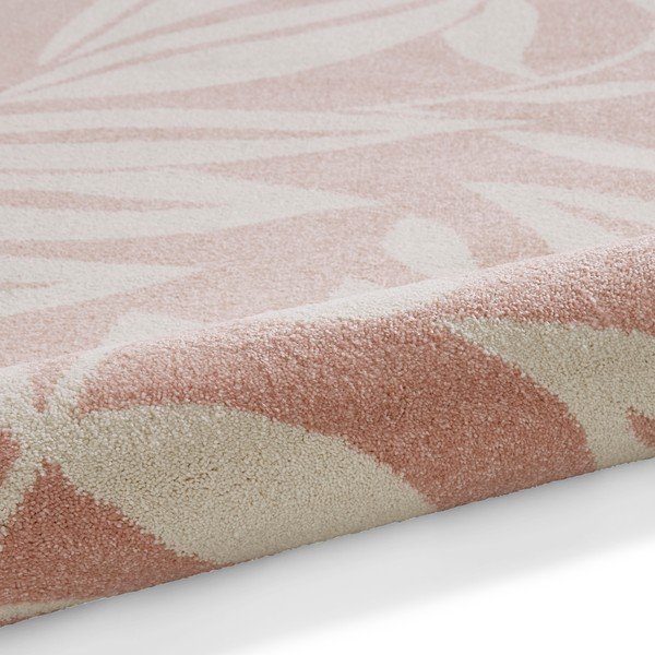 Világos rózsaszín szőnyeg 160x230 cm Sorral Leaves  – Catherine Lansfield-image-3