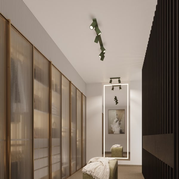 Zöld spotlámpa 6,5x30 cm Gleam – Sollux-image-3