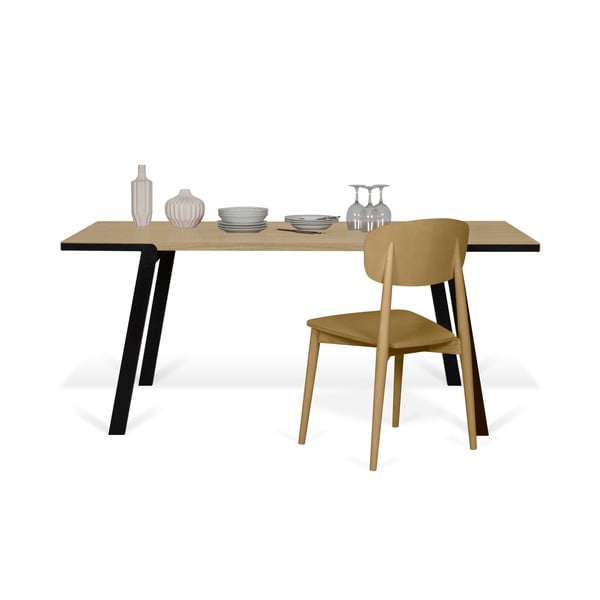 Étkezőasztal tölgyfa dekorral 200x100 cm Drift - TemaHome-image-3