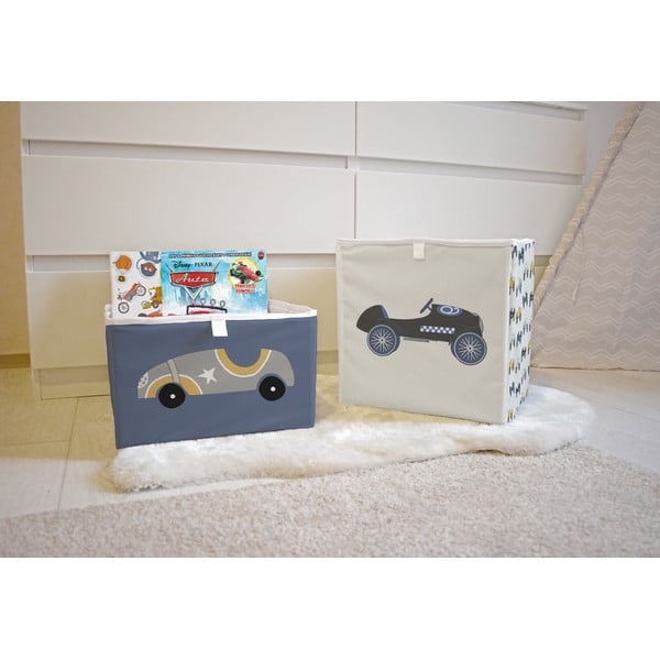 Gyerek szövet tárolódoboz Ralley - Butter Kings-image-3