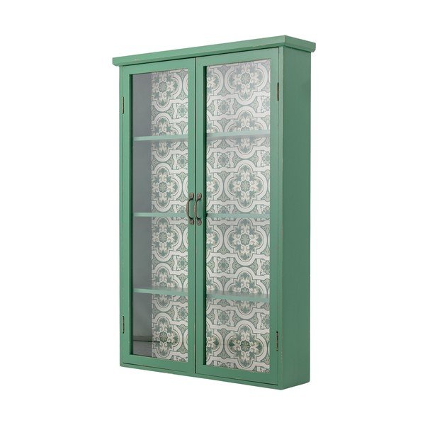 Zöld jegenyefenyő függő tálalószekrény 81x122x22 cm Hazem – Bloomingville-image-2