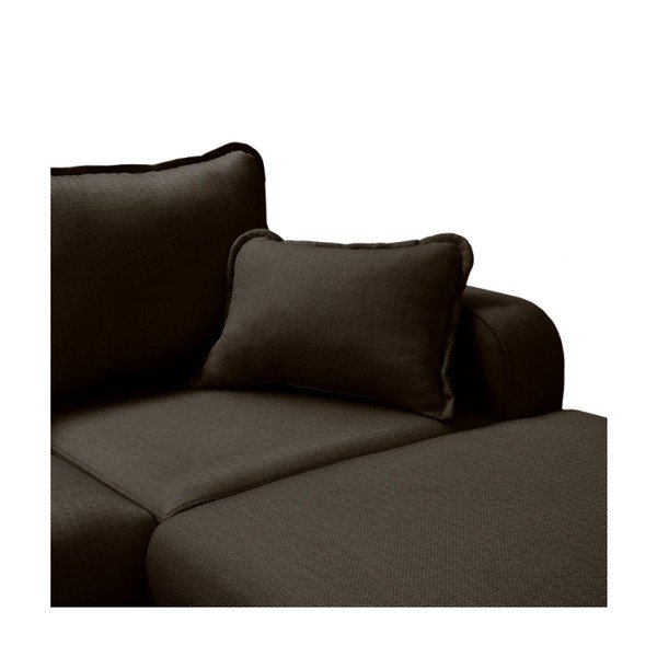 Fekete sarokkanapé (jobb oldali) Beata – Ropez-image-1