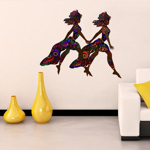 Samba dekoratív falmatrica