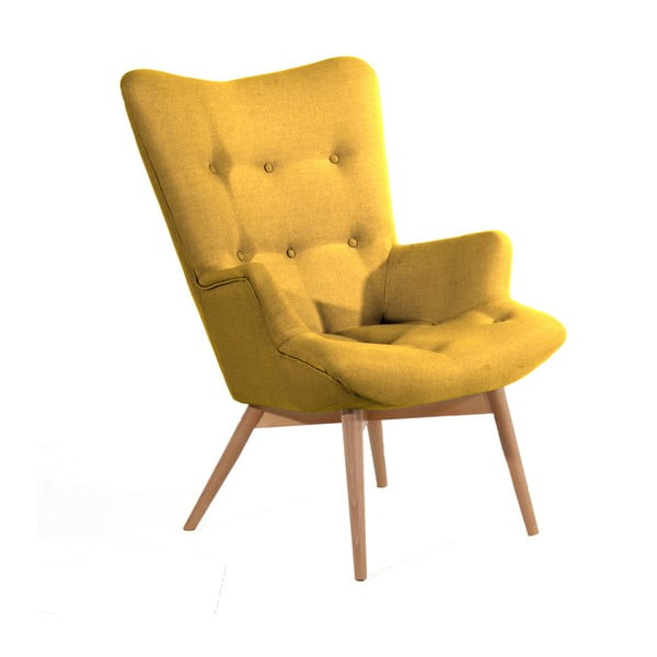 Aiko sárga fotel - Max Winzer