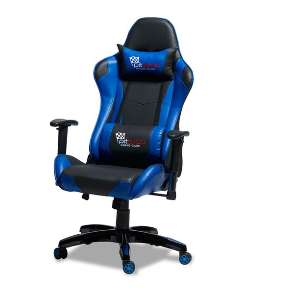 Gaming fekete-kék ergonomikus irodai szék - Furnhouse