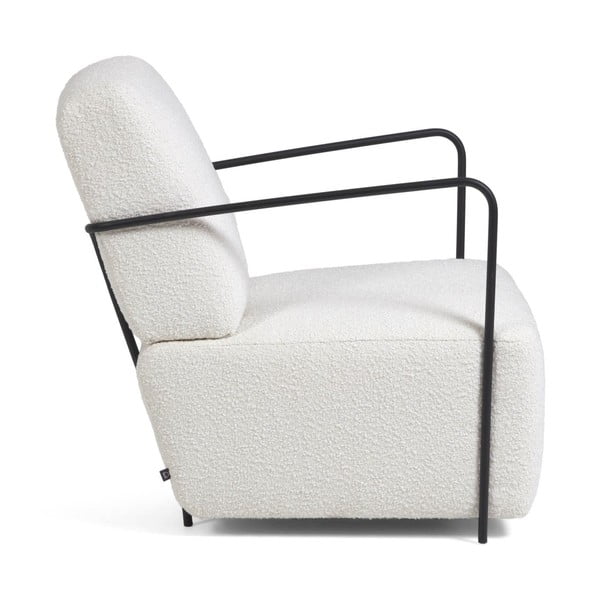 Fehér fotel Gamer - Kave Home-image-2