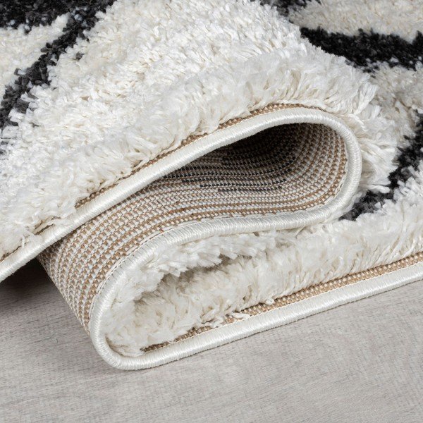 Elefántcsont színű szőnyeg 120x170 cm Souq Lines – Flair Rugs-image-2