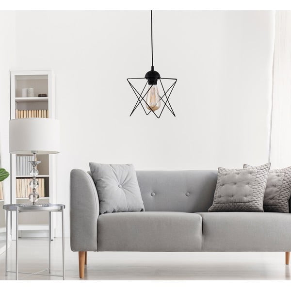 Fekete függőlámpa – Opviq lights-image-2