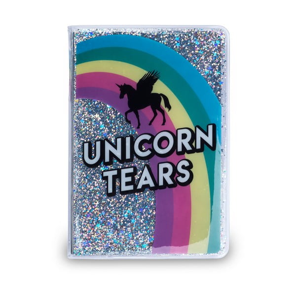 Unicorn Tears flitteres jegyzetfüzet - Tri-Coastal Design