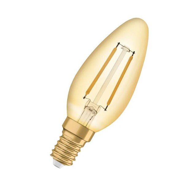 Meleg színű LED izzó E14, 1,5 W – Candellux Lighting-image-1