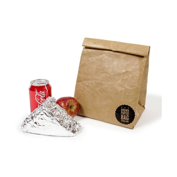 Brown Paper Bag uzsonnás táska - Luckies of London-image-2