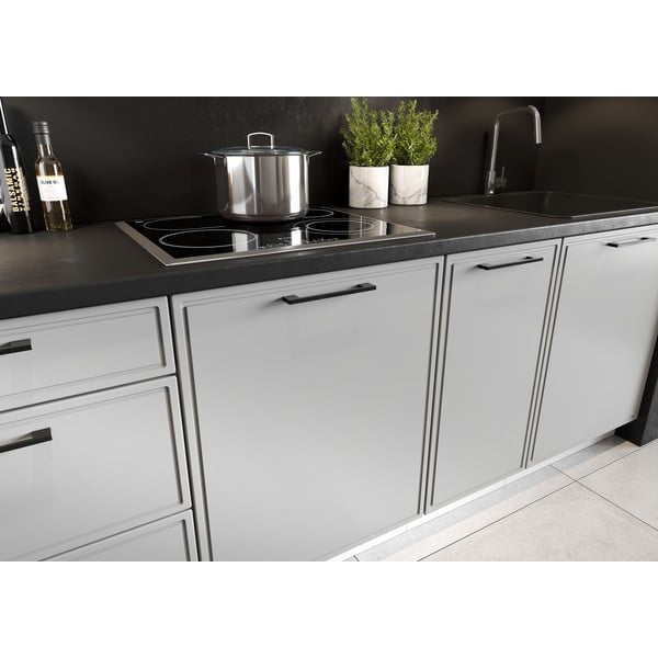 Egyenes konyhabútor munkalap nélkül (összeszerelés nélkül) 280 cm Aden – STOLKAR-image-1