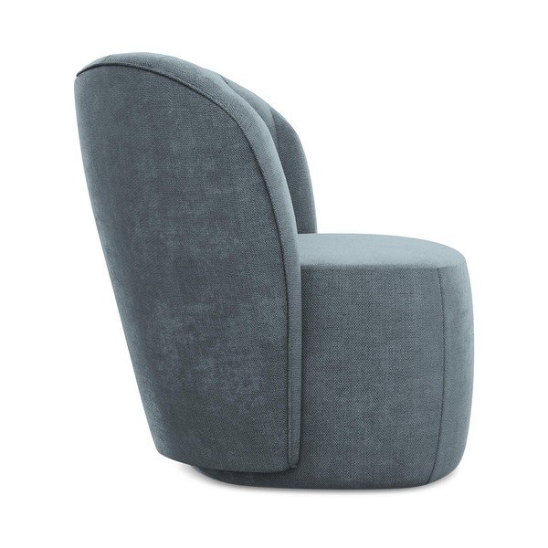 Kék zsenília fotel Keloa – Makamii-image-2