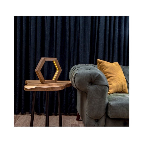 Honeybee asztali lámpa fából-image-3