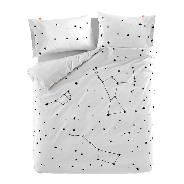 Constellation pamut paplanhuzat, 220 x 240 cm - Blanc