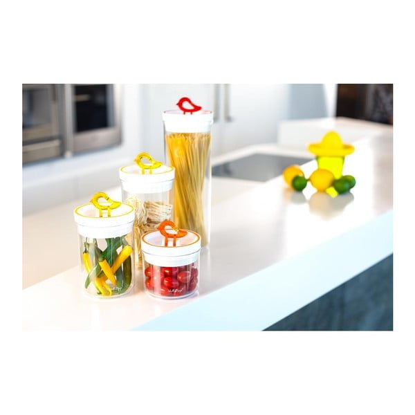 Livio sárga konyhai tárolódoboz, 400 ml - Vialli Design-image-1