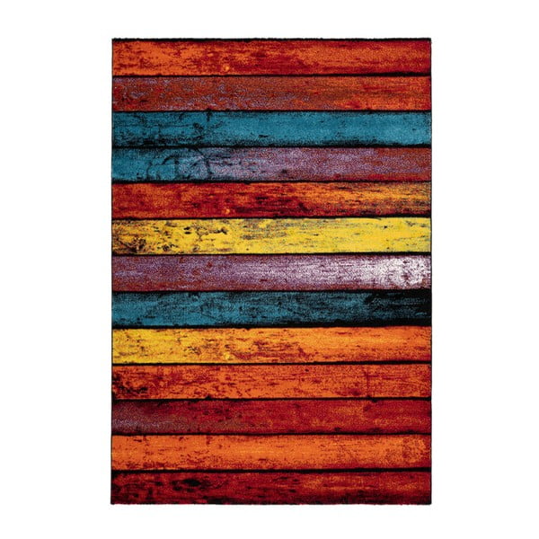 Fiesta színes csíkos szőnyeg, 160 x 230 cm - Kayoom