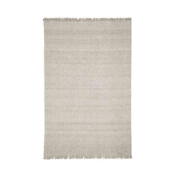 Krémszínű gyapjú szőnyeg 160x230 cm Fornells – Kave Home
