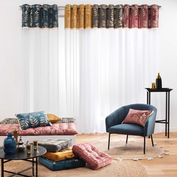 Sötétkék ülőzsák Adelor – douceur d'intérieur-image-4