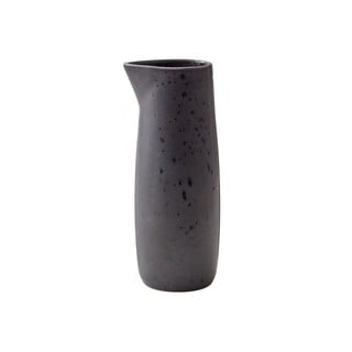 Basics Black fekete agyagkerámia tejeskanna, 0,5 l - Bitz