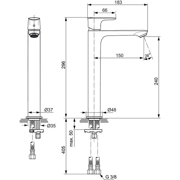 Csaptelep Connect Air – Ideal Standard-image-3