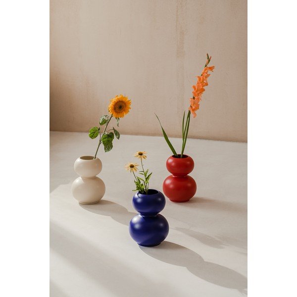 Bézs kerámia váza (magasság 36 cm) Tuga – noo.ma-image-4