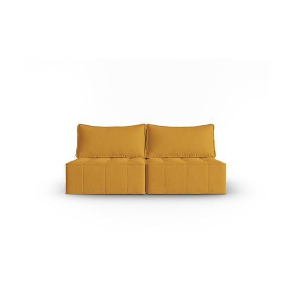 Sárga kanapé 160 cm Mike – Micadoni Home
