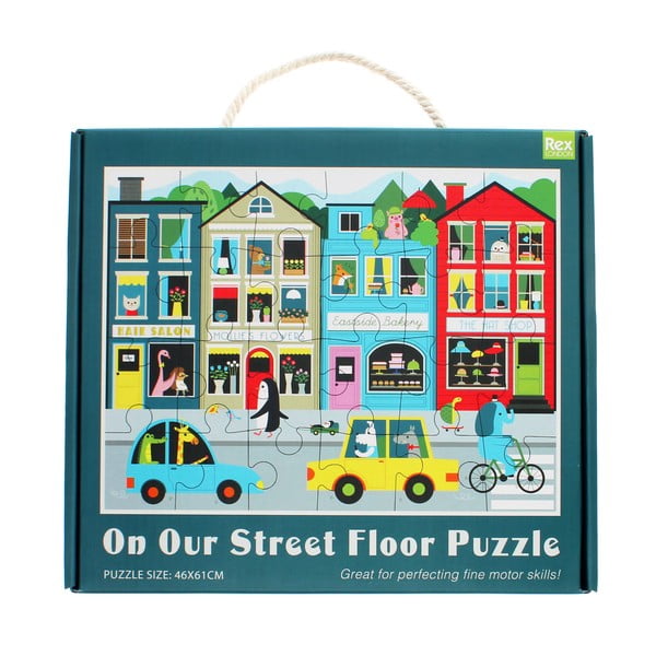 Puzzle (részek száma 24) On Our Street – Rex London