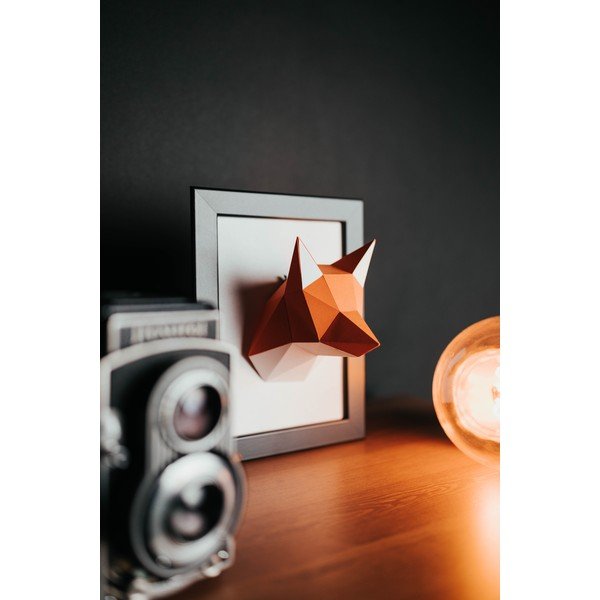 Mini róka kreatív hajtogatható papírfigura - Papertime-image-3